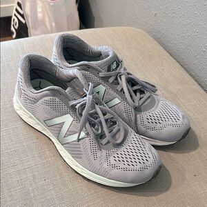 New Balance Women's Gray Athletic Shoes